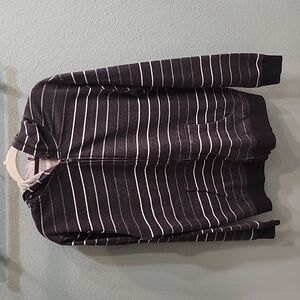 Trinity Collective Men's Zip Hoodie Grey Size Large